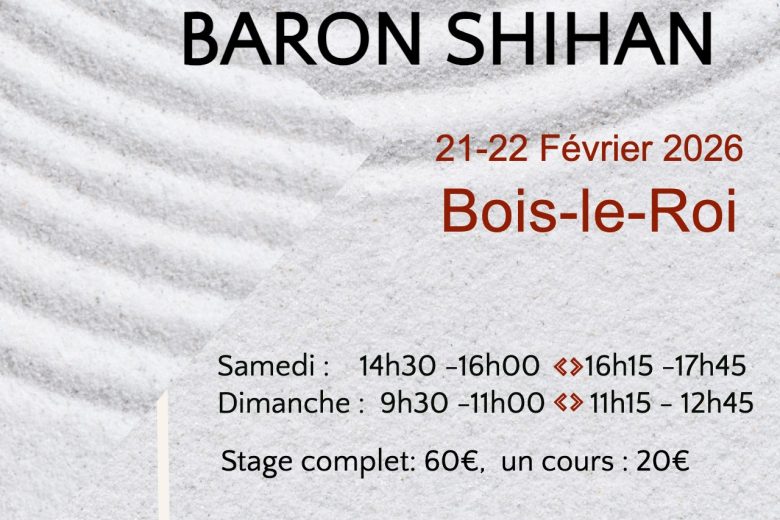 Stage Baron Shihan 21 et 22 février 2026